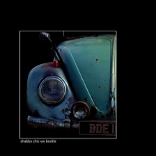 shabby chic vw beetle